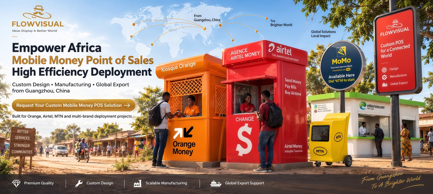 Mobile money POS kiosk solutions for Africa